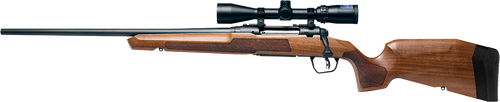 [011356322753] Savage Axis 2 XP Combo 400 Legend 4rd,20" Matte Black Sporter Barrel & Drilled & Tapped Carbon Steel Receiver, Ergonomic Hardwood Stock, Left Hand, Boresighted 3-9x40mm Scope