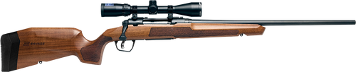 [011356322593] Savage Axis 2 XP Combo 243 Win 4rd,22" Matte Black Sporter Barrel & Drilled & Tapped Carbon Steel Receiver, Ergonomic Hardwood Stock, Boresighted 3-9x40mm Scope