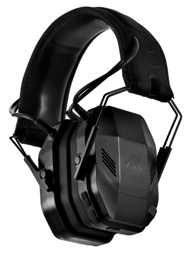 [656750710913] Axil LLC MX Electronic Earmuffs 23 dB Over the Head Black