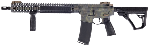 [818773024525] Daniel Defense DDM4V9 223 Rem/5.56mm, 16" Barrel, Mid-Length Gas, Cerakote Crocodile Rattlecan, 32rd