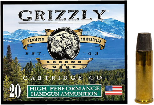 [815152010049] Grizzly Ammo 41 Mag 265gr Wide Flat Nose Gas Check, 20rd Box