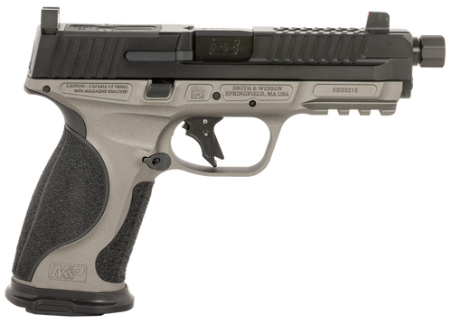 [800732700304] Ed Brown Fueled M&P Tactical 9mm,4.75" Match Grade Threaded Barrel, Black Nitride, Optic Cut/Serrated Stainless Steel Slide, 19rd